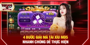 4 bước giải mã tài xỉu MD5 nhanh chóng